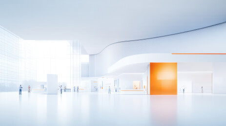 未来展馆科技感展览空间