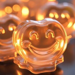 温暖的微笑灯串