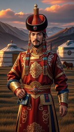 蒙古王室贵族画像