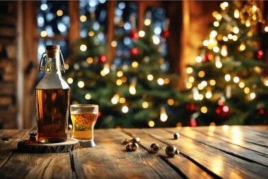 圣诞节的温馨时刻