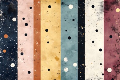 抽象的点点线条设计背景