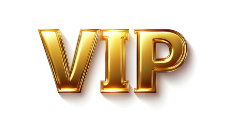 金色VIP会员图标3D立体