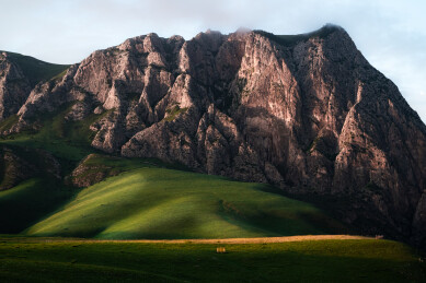 八月甘南甘加秘境白石崖风景
