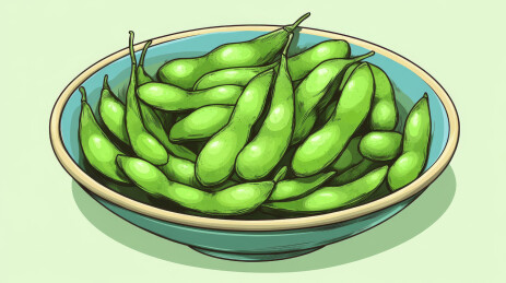 豆类食物插画