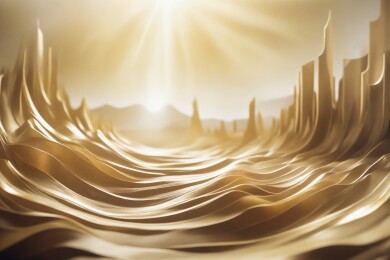 未来城市之光主题