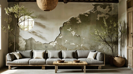 现代中式客厅装饰画主题