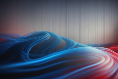 流光溢彩的抽象艺术主题