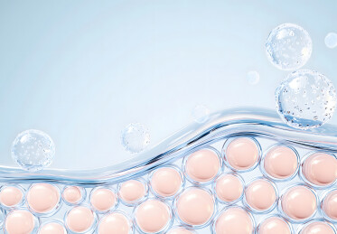 3D护肤概念插图 护肤品海报素材