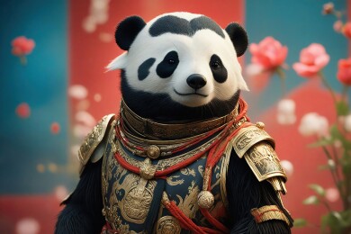 熊猫武士