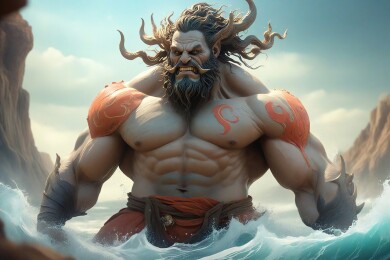 海神波塞冬主题