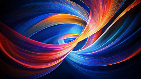 彩色光线抽象视觉效果背景