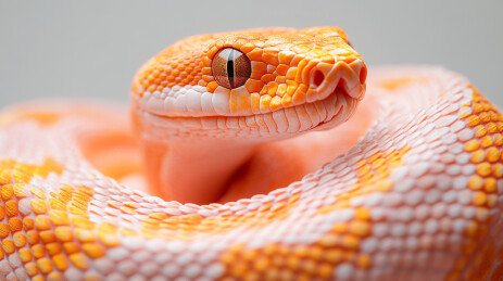 特写动物蛇插图