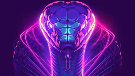 抽象简约动物蛇