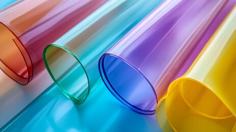 塑料材质的光泽质感