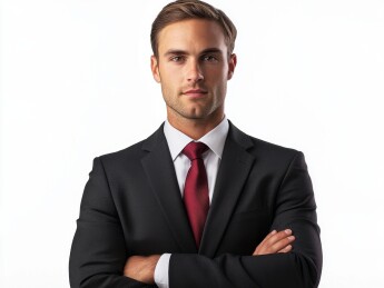 白领半身定妆照