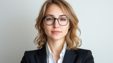 白领半身定妆照