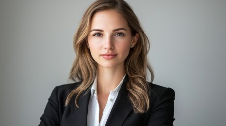 白领半身定妆照