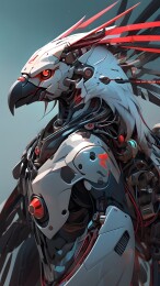 人形机甲战士形象