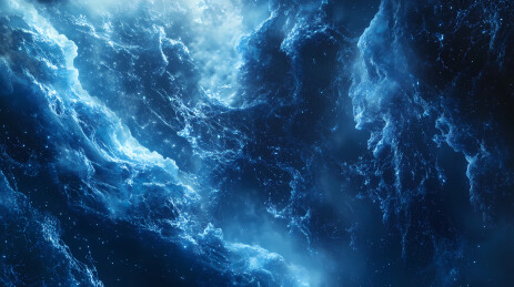 星云雷啸背景