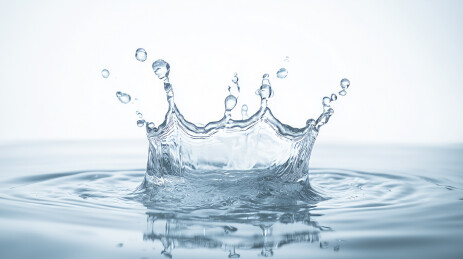 喷溅的水花流水