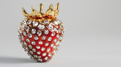 时尚草莓造型道具