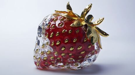 时尚草莓造型道具