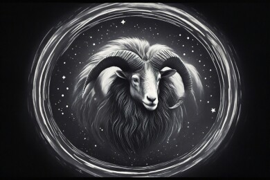 星空中的白羊座主题