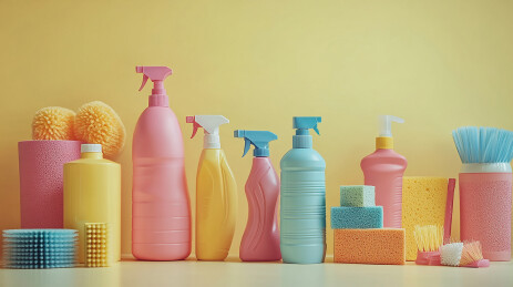 清洁用品插画