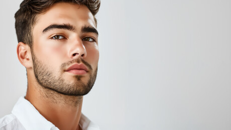 俊朗的外国成人男性