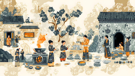 传统工艺手工制作银饰插图