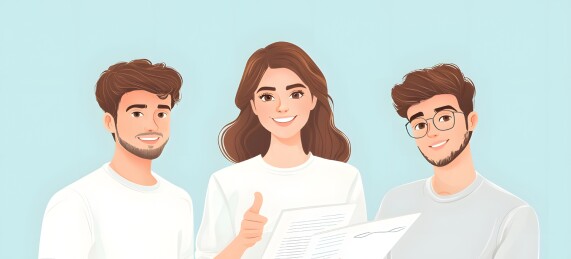 团队会议讨论插图