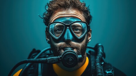 潜水员的深海探险