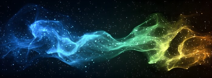 彩色抽象背景的全帧拍摄