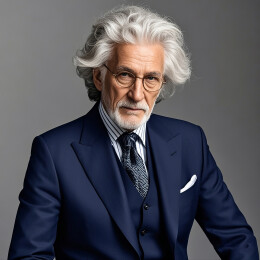 欧美男性人物时尚肖像