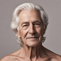 欧美睿智男性人物肖像