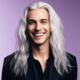 欧美青年男性人物时尚肖像