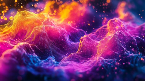 能量脉络： 抽象艺术打造独特风格
