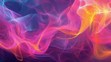 能量脉络： 抽象艺术打造独特风格