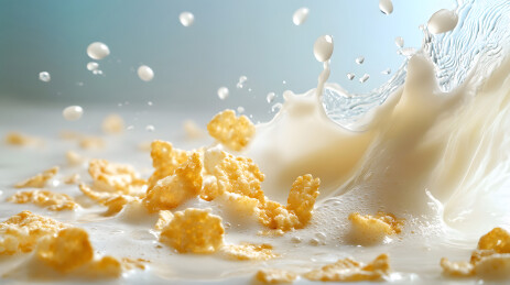 健康低脂玉米片