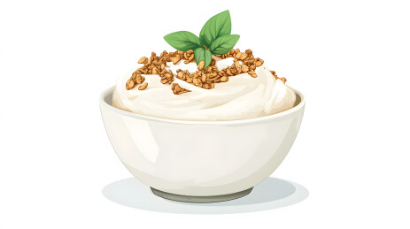 健康低脂麦片食物