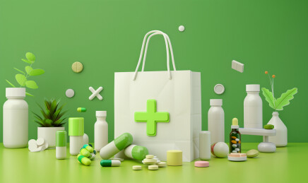 医药健康购物袋