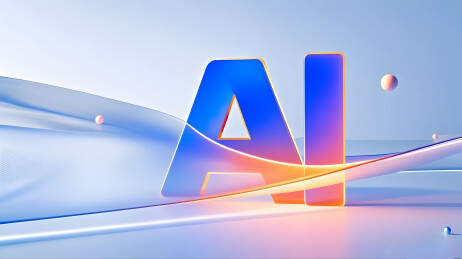 AI科技展板海报首图