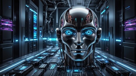 未来科技的面孔主题