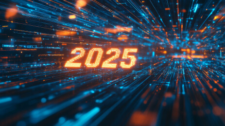 2025年新年文字背景图