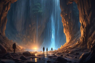 探索未知的奇幻洞穴主题