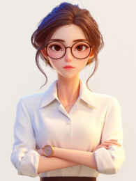 3D卡通人物插画