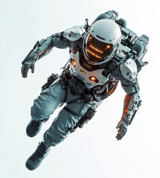 个人飞行装备概念图 