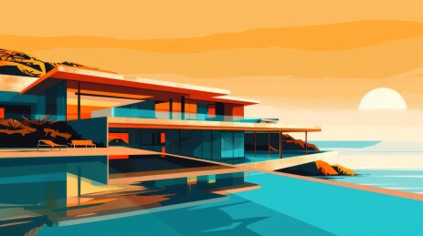 海边现代建筑