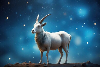 星空下的白羊主题