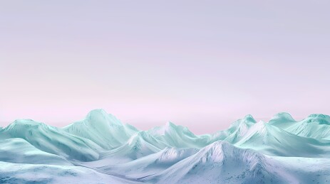 数码科技紫青色山脉风景海报背景